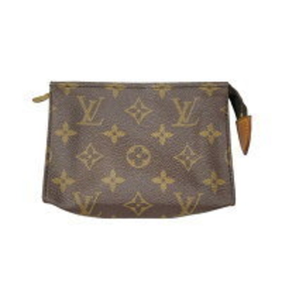 Louis Vuitton Pochette Toilette Monogram Pouch Brown - Picture 1 of 7